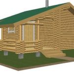 Sauna 20,80 julkisivu